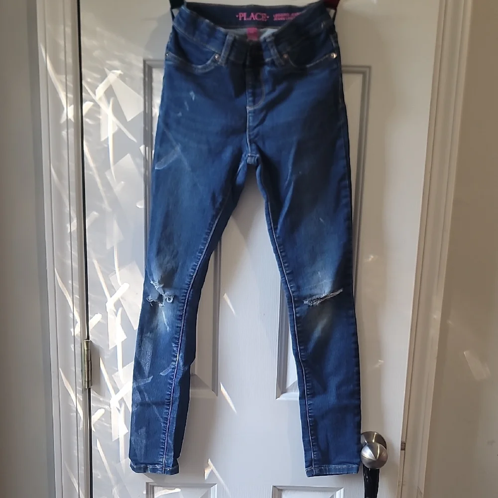 The Children's Place Blue Distressed Jeans
